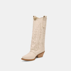 Sammy Boots Bone Leather
