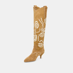 Wilde Boots Chestnut Suede