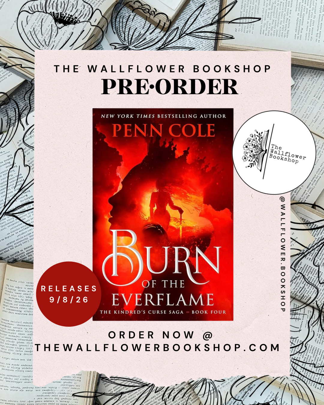 Burn of the Everflame (PRE•ORDER) | Penn Cole