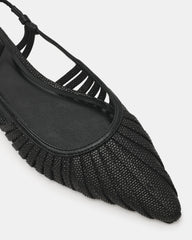 Alandria Black Raffia