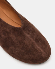 Cyntra Brown Suede