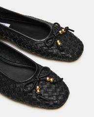Divy Black Leather