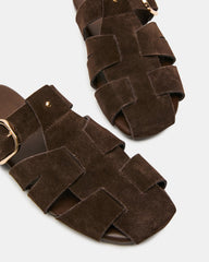 Halo Brown Suede