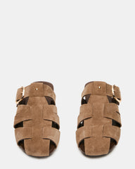 Halo Taupe Suede