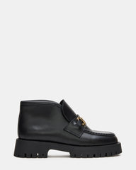 Leon Black Leather