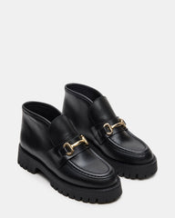 Leon Black Leather