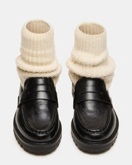 Mateo Black Leather