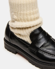 Mateo Black Leather