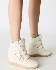 Mavis White Suede