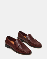 Ronie Mahogany Leather