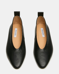 Swanky Black Leather