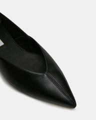 Tovi Black Leather