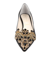 Brinsley Pointed Toe Kitten Heel