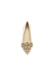 Sabrina Pointed Toe Kitten Heel