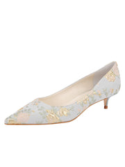 Bryn Kitten Heel Brocade