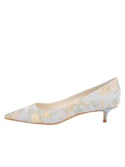 Bryn Kitten Heel Brocade