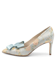 Caitlin Pointed Toe Pump Brocade