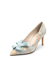 Caitlin Pointed Toe Pump Brocade
