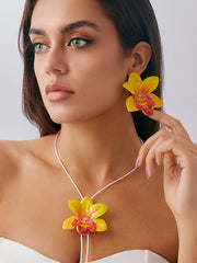 Chains Flower Shape Armlet Accessories Earrings Accessories Necklaces Accessories