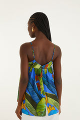 Blue Banana Grapes Blouse