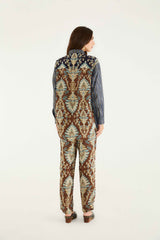 Brown Wonderful Arabesque Pants
