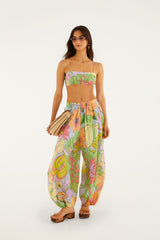 Multicolor Spring Affair  Balloon Pants