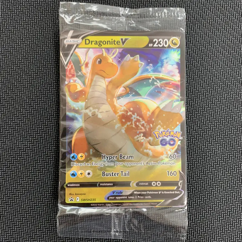 Pokemon TCG: Dragonite V (SWSH235) / Dragonite VSTAR (SWSH236) - Sealed promo Pack